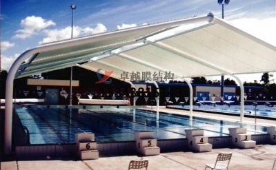 水與建築完美融合 ———— 遊泳館膜結構